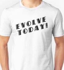 Camiseta unisex BioShock: ¡evoluciona hoy! (Negro)