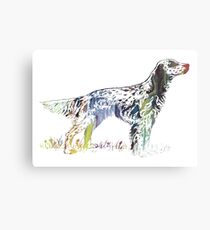 English setter Metal Print