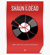Shaun of the Dead - Record Poster
