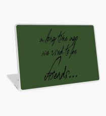 We Used To Be Friends Laptop Skin