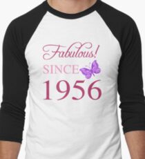 Fabulous Since 1956 Men's Baseball ¾ T-Shirt