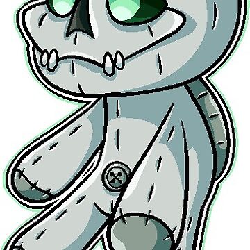 Plush SCP-966 sticker Sticker for Sale by AgentKulu