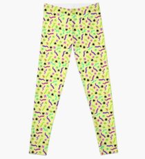 Crawlies - yellow Leggings