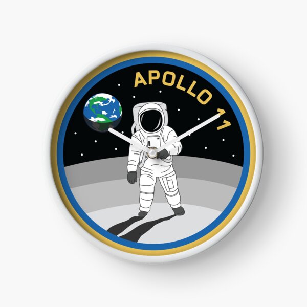 Apollo 11 NASA Astronaut Clock