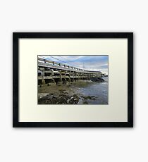 Cribstone Bridge - Harpswell, Maine Framed Print