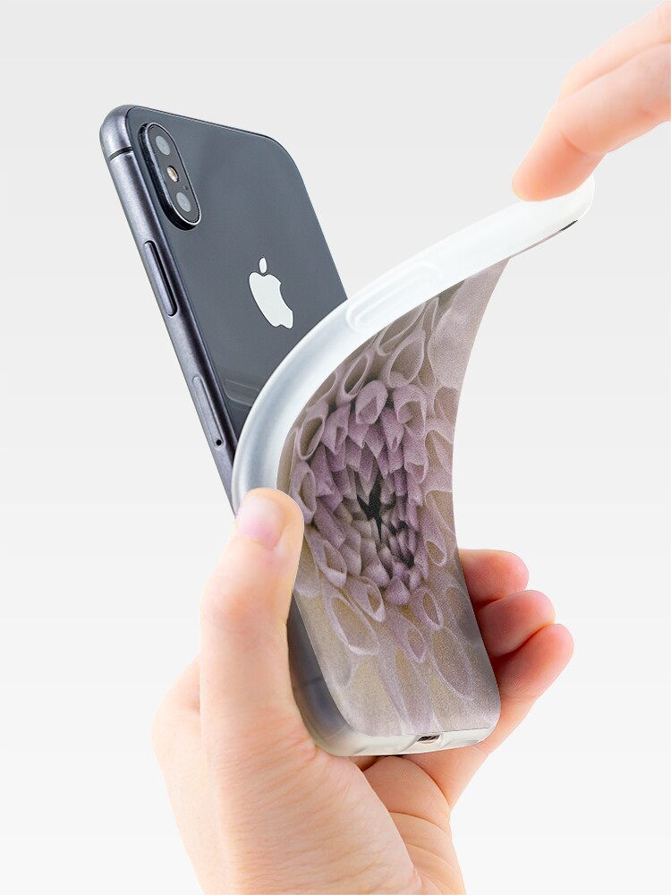 Alternate view of Dahlia in Pink (iPhone case) iPhone Case & Cover