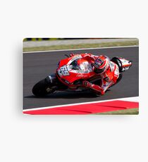 Nicky Hayden in Mugello 2011 Canvas Print