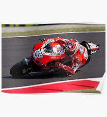 Nicky Hayden in Mugello 2011 Poster