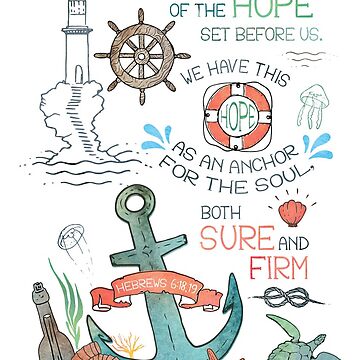 Anchor of Hope Alphabet Stickers – Creative Retreat Kits