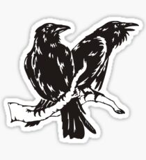 Pegatina Hugin y Munin