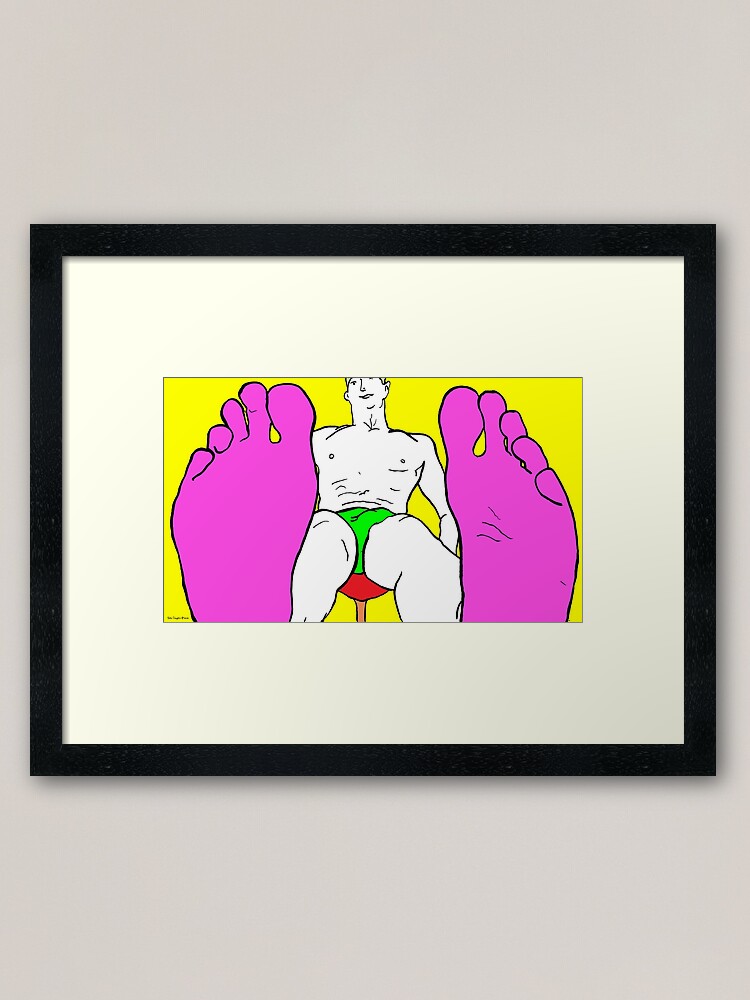 Alternate view of Best Foot Forward Framed Art Print