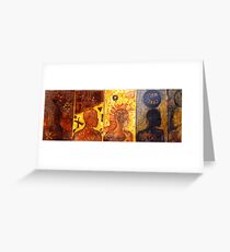 Transformation Matrix Five 1 Greeting Card