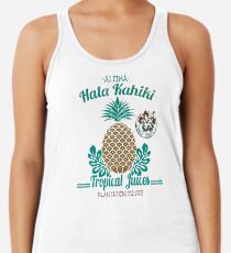 S/S 2015 - Pineapples - Hala Kahiki Juice Stand Racerback Tank Top
