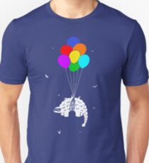 Flying Ankylosaur Unisex T-Shirt