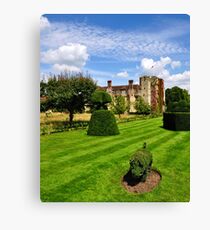 The Pig and Castle Canvas Print