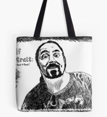 funny self portrait Tote Bag