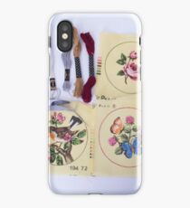 Embroider Me iPhone Case