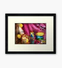 Children - Toy - Earliest childhood memories Framed Print
