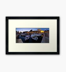 Panorama of Fosa Framed Print