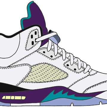 Air Jordan 5 Supreme Collection Illustration 13th Vision - Sneaker