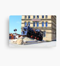Found in the streets of oamaru South Island of New Zealand Canvas Print