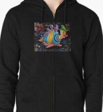 While the Patient Slept Zipped Hoodie