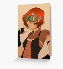Steampunk I Greeting Card