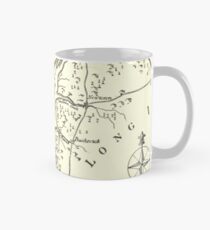 Taza Vintage Map of New York City (1893)