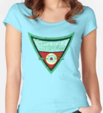 Green Arrow Logo Women's Fitted Scoop T-Shirt