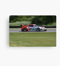ALMS 2011 LRP Porsche 911 997 GT3 RSR Flying Lizard Canvas Print