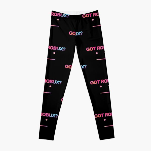 Roblox Robux Leggings Redbubble - inquisitormaster roblox merch roblox robux free promo codes