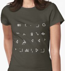 Hello Sweetie (Old High Gallifreyan) Women's Fitted T-Shirt