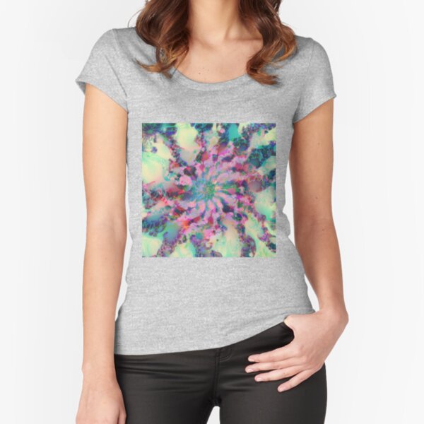 Fractalize Fitted Scoop T-Shirt