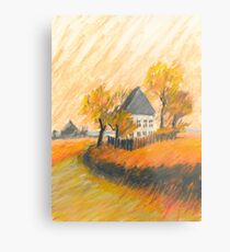 warme Insel Metal Print