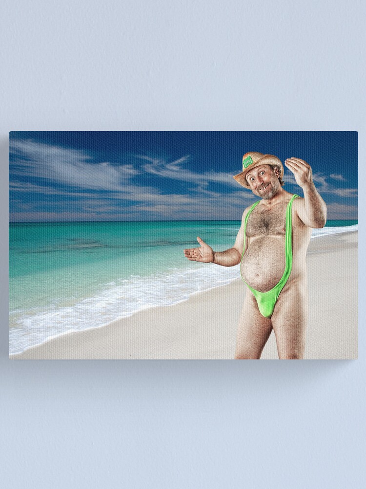 Alternate view of Mr November - Welcome to Paradise. Canvas Print