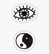Ying Eye Yang Sticker