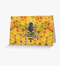 Honeybee Greeting Card