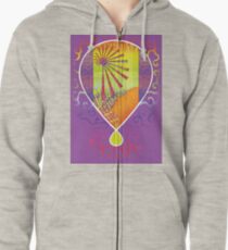 Psychedelia Zipped Hoodie
