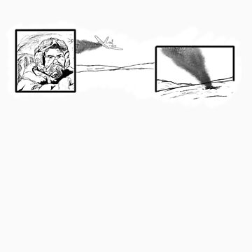 Death of A Pilot (White Scribble) by EltMcM