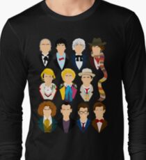 The Eleven Doctors Long Sleeve T-Shirt