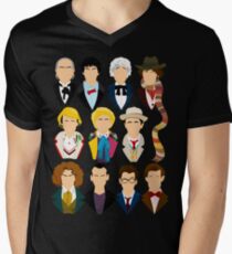 The Eleven Doctors Men's V-Neck T-Shirt