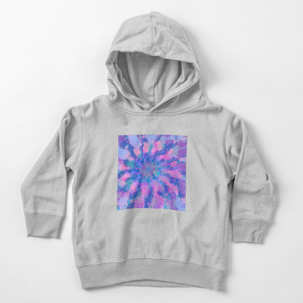 Fractalize storm clouds of flower petals Toddler Pullover Hoodie