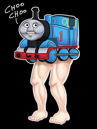 thomas the train with legs