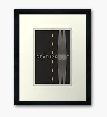 Death Proof Gerahmtes Wandbild