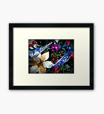 Merry Christmas, folks! Framed Print