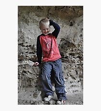 Shy guy Photographic Print