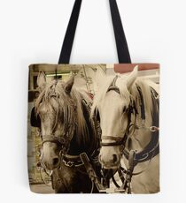 Horses Two Tote Bag