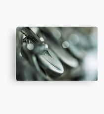 Repetitive notes... Canvas Print