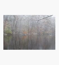 Fall meets Winter Photographic Print