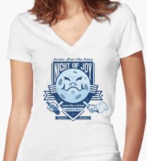 Night of Joy Women's Fitted V-Neck T-Shirt